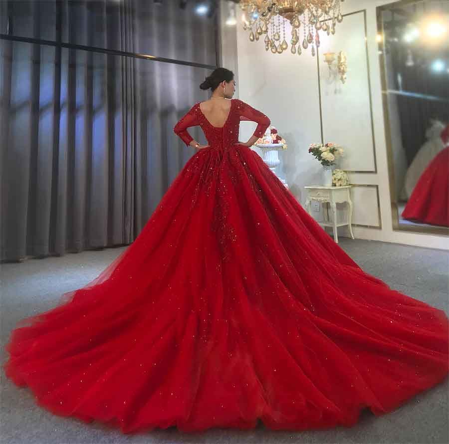 New Designer red Color gown With Price. Buy an online gown.