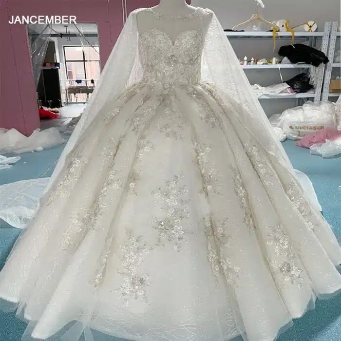 Luxury Wedding Dress Elegant Wedding Organza Ball Gown Sweetheart Wedding Dresses For Women Flowers Xs05 Vestido Novia 2022