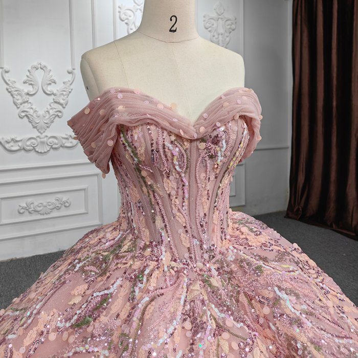 JANCEMBER Gorgeous Quinceanera Dresses Organza Ball Gown Sequined Evening dresses 2023 Pink Sweetheart DY6524 Bar Mitzvah - Image 3