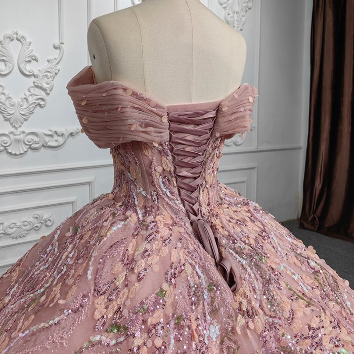 JANCEMBER Gorgeous Quinceanera Dresses Organza Ball Gown Sequined Evening dresses 2023 Pink Sweetheart DY6524 Bar Mitzvah - Image 4