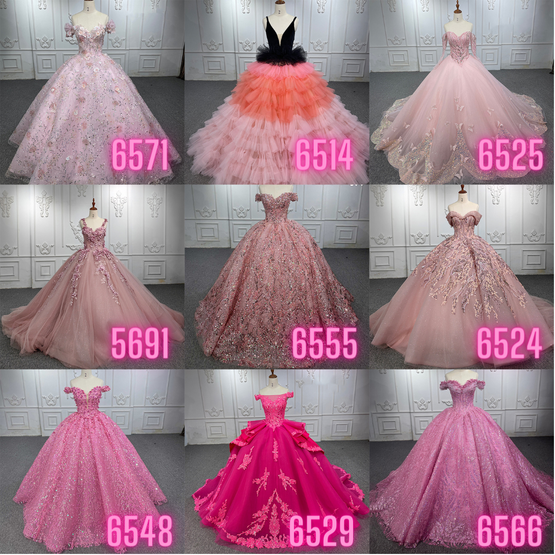 Pink Quinceanera Dresses
