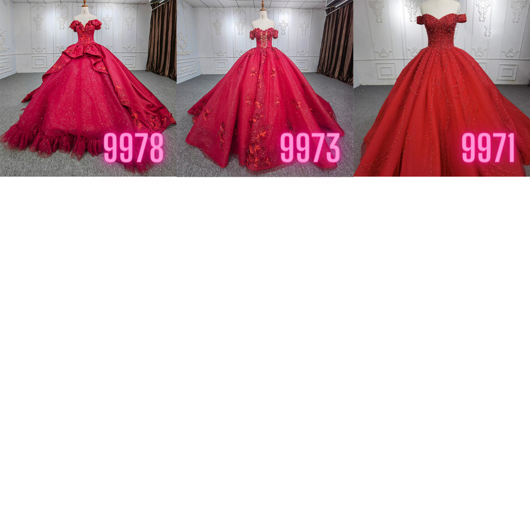Red Quinceanera Dresses