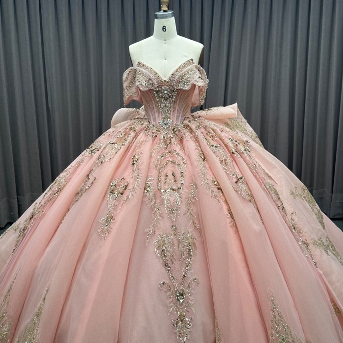 Luxury Quinceanera Dresses Lace Ball Gown Sweetheart High Quality Dress MW03 Embroidery Robe De Mariage 2025 nouveauté - Image 3