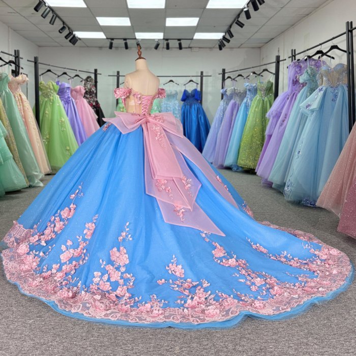 2025 Quinceanera Dress Ruffled Quinceanera Dresses Custom Off Shoulder Ball Gown Mexican Masquerade 15 Years Princess Pageant Sweet 16 1304 - Image 6