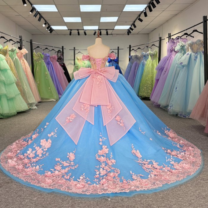 2025 Quinceanera Dress Ruffled Quinceanera Dresses Custom Off Shoulder Ball Gown Mexican Masquerade 15 Years Princess Pageant Sweet 16 1304 - Image 2