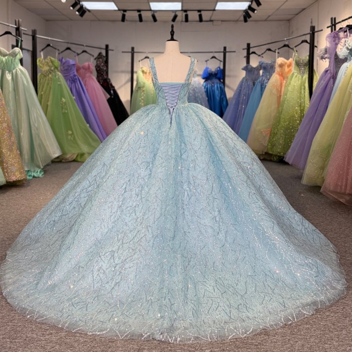 Quinceanera Dresses Modern Women's Party Dress Organza Ball Gown Sweetheart Bridal Dress 2025 Sequined 9944 - Image 2