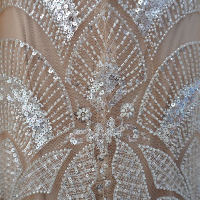 Luxury Dubai Orange Evening Dresses Long Sleeves Prom Dresses Crystal Elegant Women Wedding Formal Party Gown XN03 - Image 5