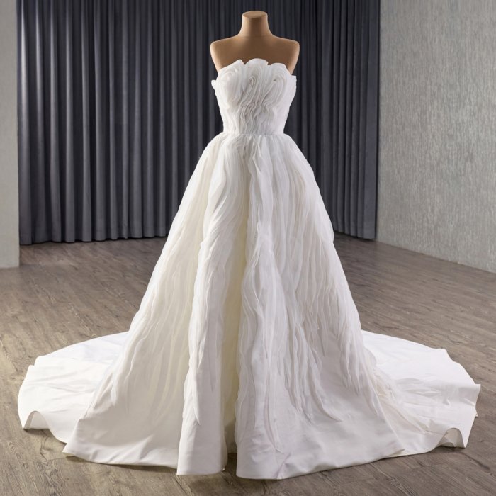 2025 Wedding Dress Elegant Bridal Gown A-Line Flowers Vestidos De Novias Sequined Beading Lace Evening Party Dress 251033