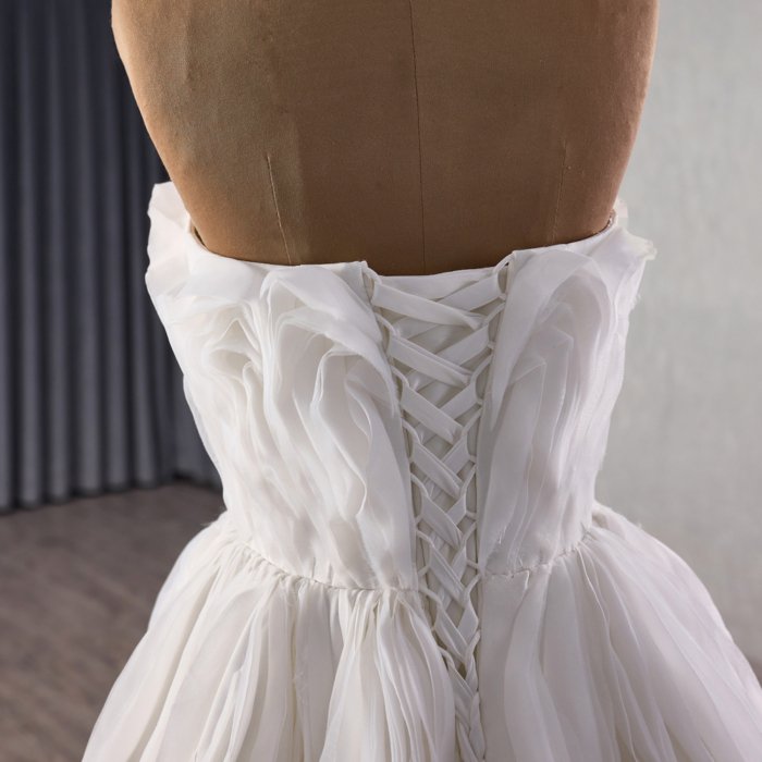 2025 Wedding Dress Elegant Bridal Gown A-Line Flowers Vestidos De Novias Sequined Beading Lace Evening Party Dress 251033 - Image 4