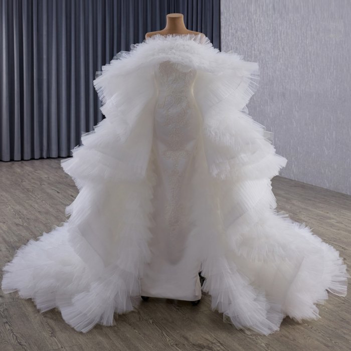 2025 Wedding Dress Elegant Bridal Gown Flowers Vestidos De Novias Sequined Beading Lace Evening Party Dress 251072
