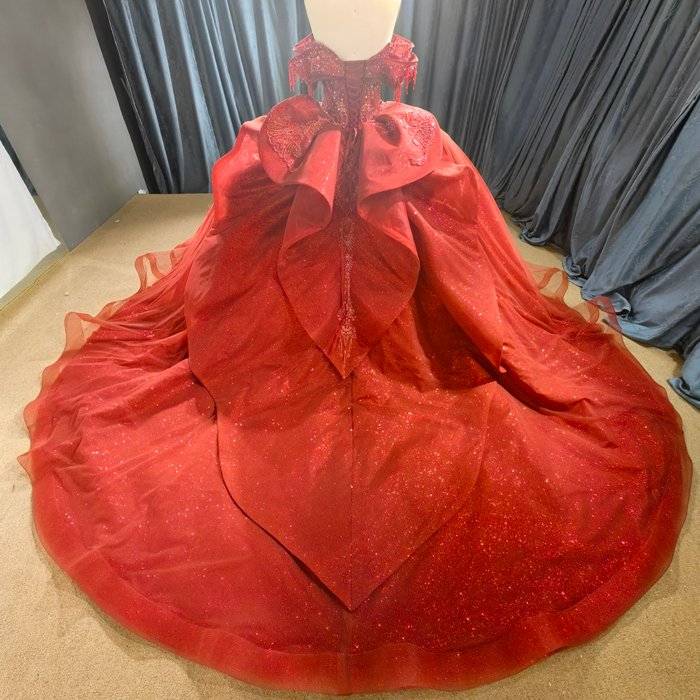 JANCEMBER Red Quinceanera Dresses Ball Gown Flowers Strapless Vestidos De 15 Años 2025 Blue MW12 Vestido De 15 - Image 2