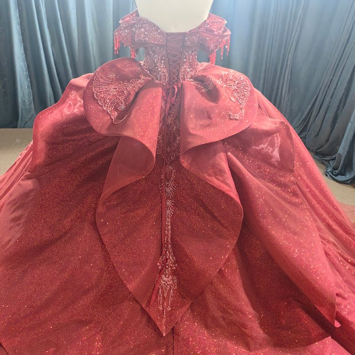 JANCEMBER Red Quinceanera Dresses Ball Gown Flowers Strapless Vestidos De 15 Años 2025 Blue MW12 Vestido De 15 - Image 4