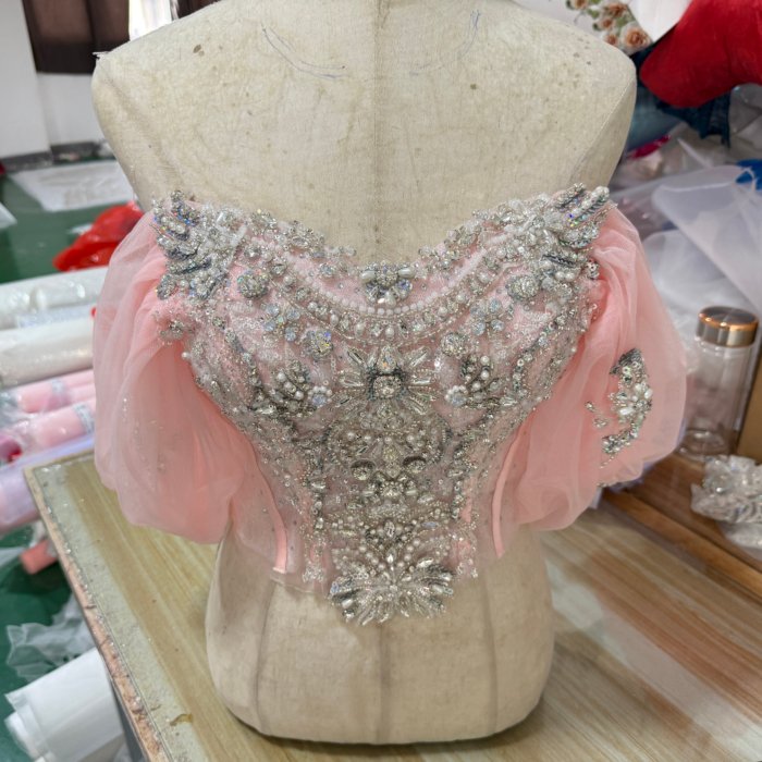 2025 Quinceanera Dress Sweet 15 Quinceañera Flowers Vestidos De 15 Años Sequined Beading Lace Evening Party Dress XXZ27 (Customer Link - 70% Deposit) - Image 2