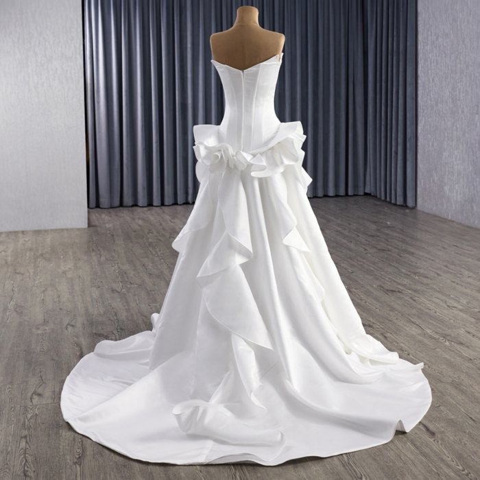 2025 Mermaid Wedding Dress Elegant Bridal Gown Flowers Vestidos De Novias Sequined Beading Lace Evening Party Dress 251053 - Image 2