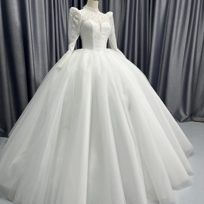 2025 Wedding Dress Elegant Bridal Gown Flowers Vestidos De Novias Sequined Beading Lace Evening Party Dress Nigeria CM04 - Image 3