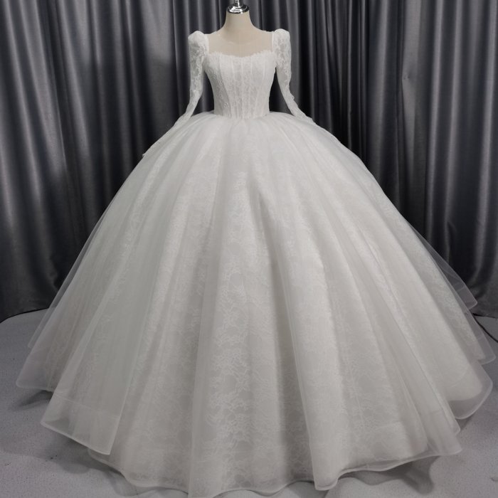 2025 Wedding Dress Elegant Bridal Gown Flowers Vestidos De Novias Sequined Beading Lace Evening Party Dress Nigeria CM05 - Image 3
