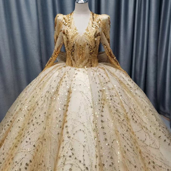 2025 Wedding Dress Elegant Bridal Gown Flowers Vestidos De Novias Sequined Beading Lace Evening Party Dress Nigeria CM09 - Image 3