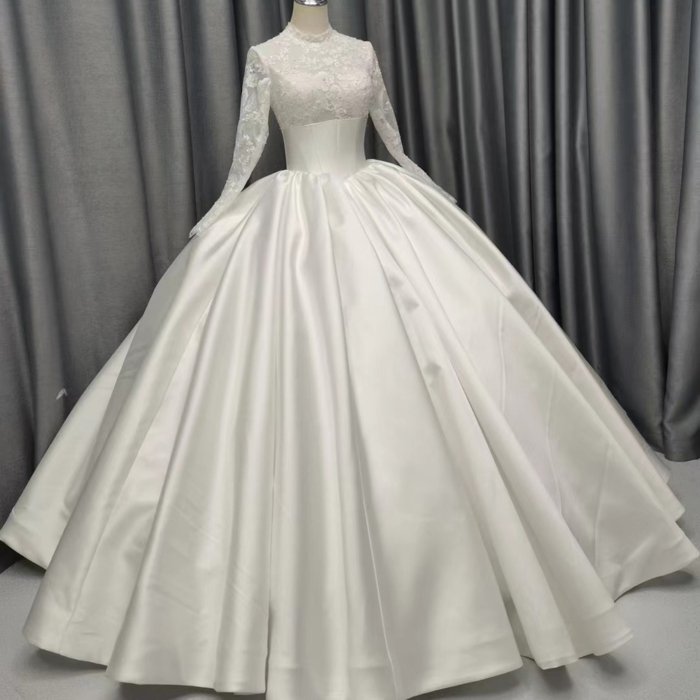 2025 Wedding Dress Elegant Bridal Gown Flowers Vestidos De Novias Sequined Beading Lace Evening Party Dress Nigeria CM18 - Image 4