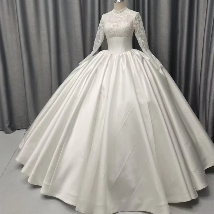 2025 Wedding Dress Elegant Bridal Gown Flowers Vestidos De Novias Sequined Beading Lace Evening Party Dress Nigeria CM18 - Image 3