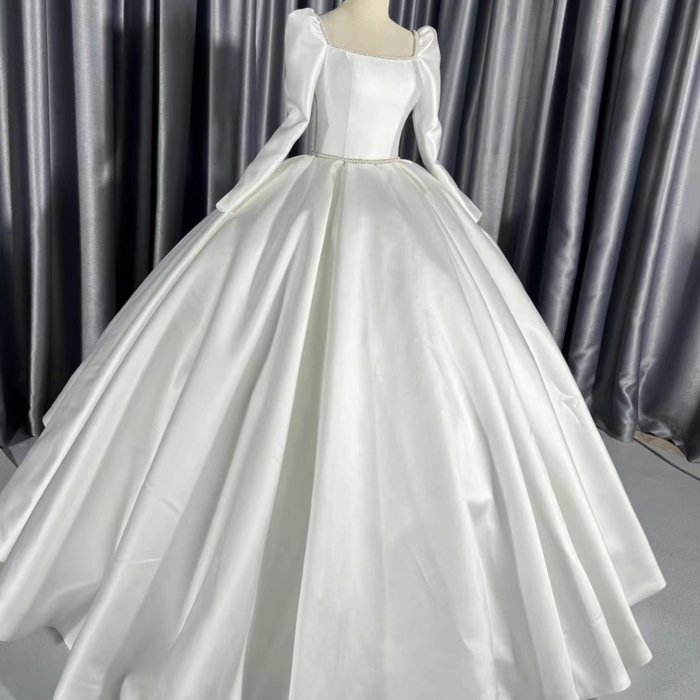 2025 Wedding Dress Elegant Bridal Gown Flowers Vestidos De Novias Sequined Beading Lace Evening Party Dress Nigeria CM21 - Image 4