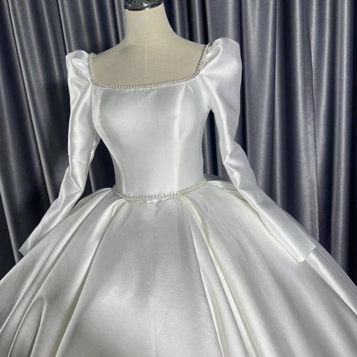 2025 Wedding Dress Elegant Bridal Gown Flowers Vestidos De Novias Sequined Beading Lace Evening Party Dress Nigeria CM21 - Image 2