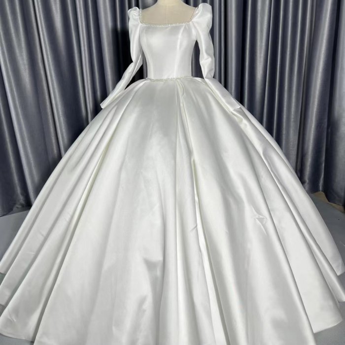 2025 Wedding Dress Elegant Bridal Gown Flowers Vestidos De Novias Sequined Beading Lace Evening Party Dress Nigeria CM21 - Image 6