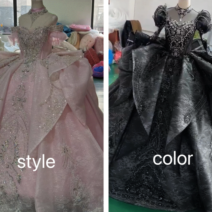 2025 Quinceanera Dress Sweet 15 Quinceañera Flowers Vestidos De 15 Años Sequined Beading Lace Evening Party Dress CXX08 (Customer Link)