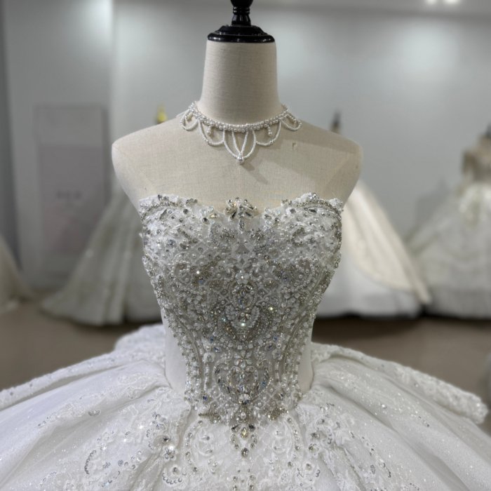 2025 Wedding Dress Elegant 4 in 1 Bridal Gown Flowers Vestidos De Novias Beading Lace Evening Party Dress XS195 - Image 3