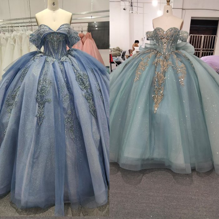 Vestidos De 15 Quinceañera Flowers Vestidos De 15 Años Beading Lace Evening Party Dress 2025 (Customer Link - 70% Deposit For 2 Dresses)