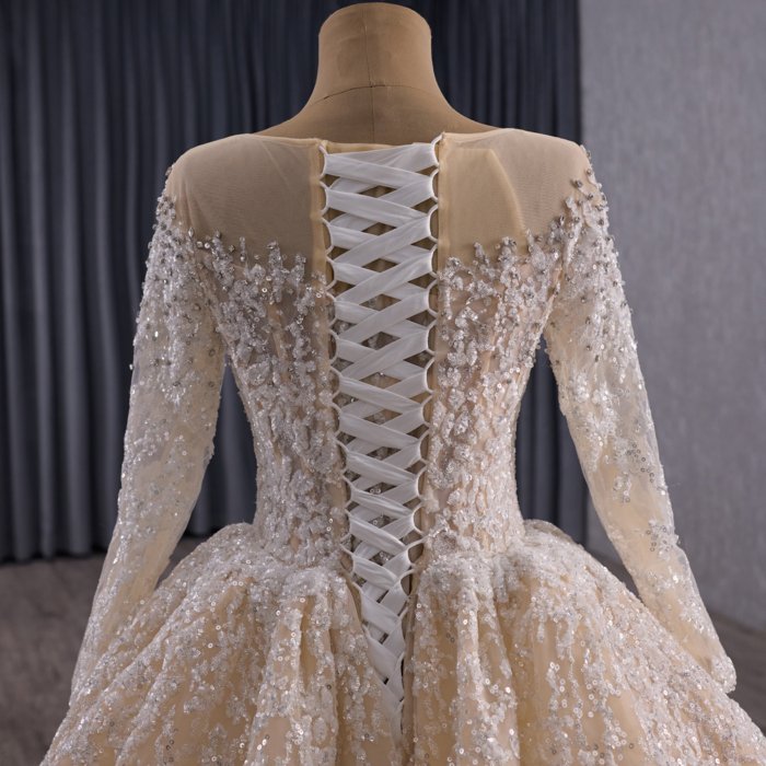 2025 Mermaid Wedding Dress Elegant Bridal Gown Flowers Vestidos De Novias Lace Evening Party Dress 251107 - Image 4