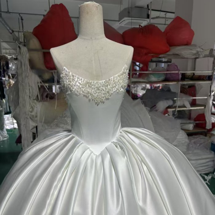 2025 Wedding Dress Elegant Bridal Gown Flowers Vestidos De Novias Sequined Beading Lace Evening Party Dress (Customer Link) - Image 2