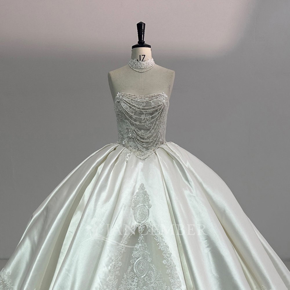 2025 Wedding Dress Elegant Bridal Gown Flowers Vestidos De Novias Sequined Beading Lace Evening Party Dress (Customer Link) - Image 3