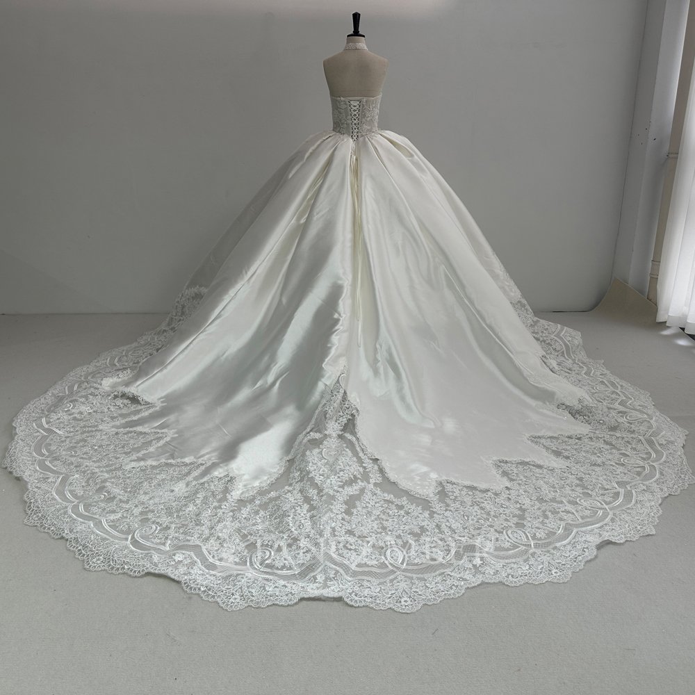 2025 Wedding Dress Elegant Bridal Gown Flowers Vestidos De Novias Sequined Beading Lace Evening Party Dress (Customer Link) - Image 2