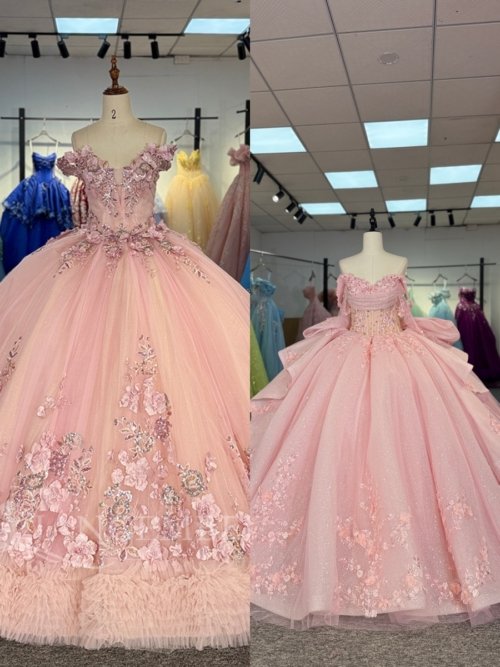 Quinceanera Dress Ball Gown Beaded Design (Customer Link for 2 Dresses)