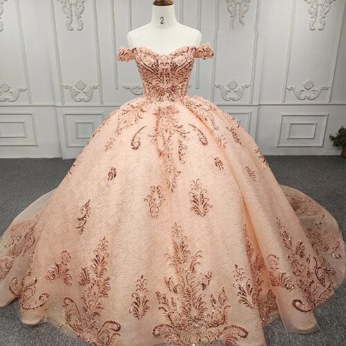 Quinceanera Dresses Ball Gown Flower Vestidos De 15 Años Orange Sweetheart Lace Beading Evening Party Dress DY9881 Bar Mitzvah