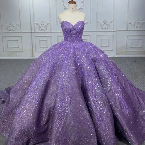 Stylish Evening Dress Lace Ball Gown Sweetheart Prom Party Dress Beading DY1144 Vestido De 15 Quinceañeras